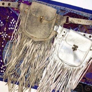 Burning Man/Festival Leather hip purse